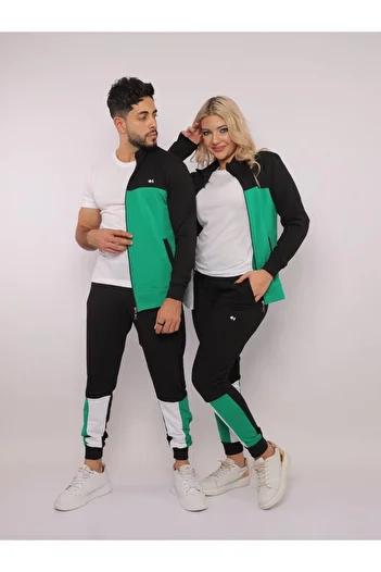 CLASSY.MODA Σετ φόρμας 3 τεμαχίων κάτω-πάνω-μπλουζάκι- κέντημα - αθλητικό σετ - υψηλής ποιότητας - τιμή μονό