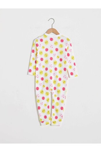 LC Waikiki Baby Girl White Jumpsuit