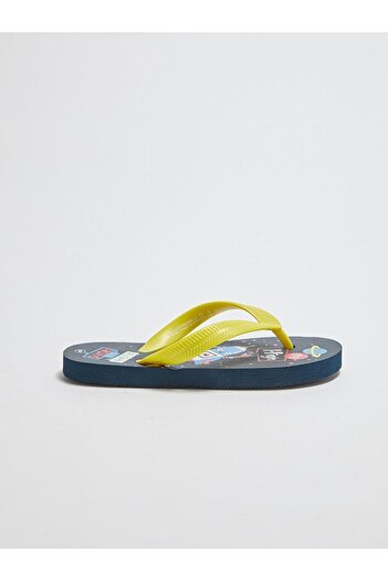 LC Waikiki LCW STEPS Друковані міжпальцеві пляжні капці для хлопчиків