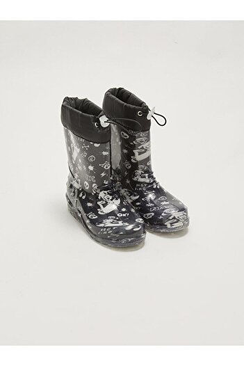 LC Waikiki LCW STEPS Ελαστικές μπότες βροχής για αγόρια με κορδόνια (W1)