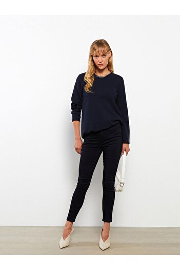 LC Waikiki LCWAIKIKI Basic Slim Fit Straight Women's Jean Trousers