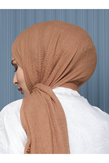 Golden Rose Burümcük Patterned Shawl