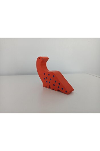 Gepetto Orange Dinosaur - Wooden Toy