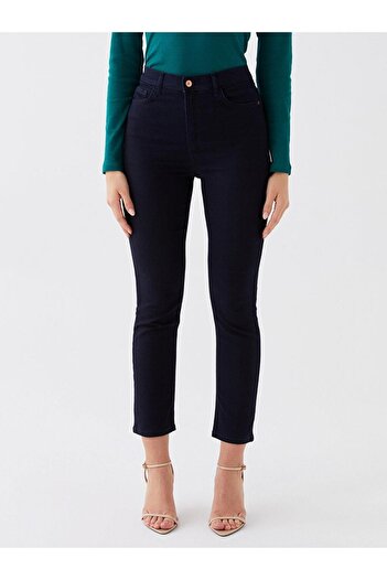 LC Waikiki Lcwaikiki Basic Normal Waist Slim Fit Women's Jean Pants (W3)