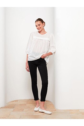 LC Waikiki LCWAIKIKI Basic Slim Fit Straight Women's Jean Trousers