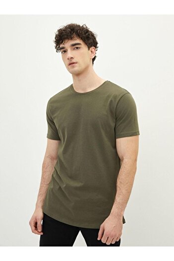 LC Waikiki LCW Casual Crew Neck Short Sleeve Basic Combed Cotton Men's T-Shirt