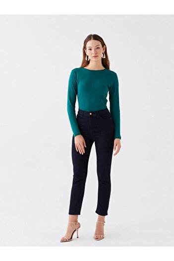 LC Waikiki Lcwaikiki Basic Normal Waist Slim Fit Women's Jean Pants (W3)