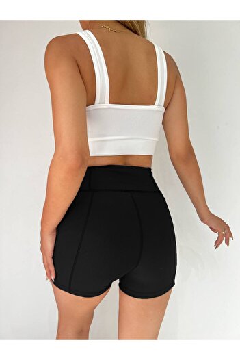 Ligossi Black Sports Tights - Women's Sea Shorts Swimsuit