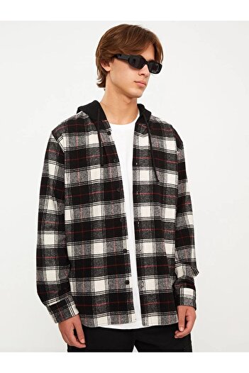 LC Waikiki Чоловічий плед Lumberjack Gomlegi Regular Fit з довгим рукавом