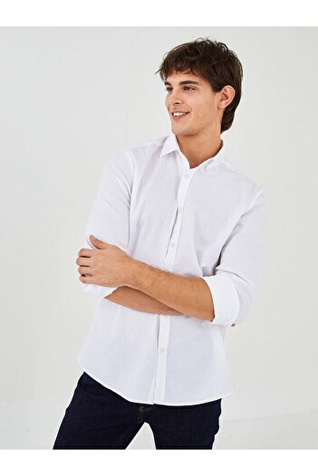 LC Waikiki Xsıde Regular Fit Довгорукавна сорочка Oxford для чоловіків