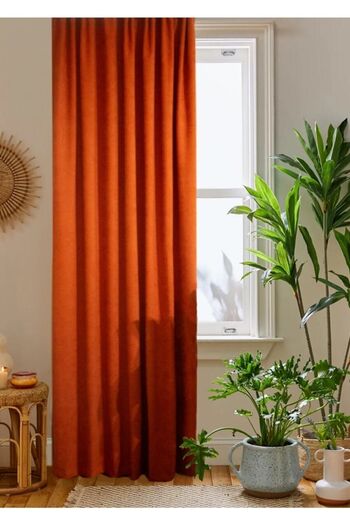 home color home 1st Class Quality Tile Honeycomb Velvet Textured Background Curtain - Plain Stitched Extrafor Drawstring