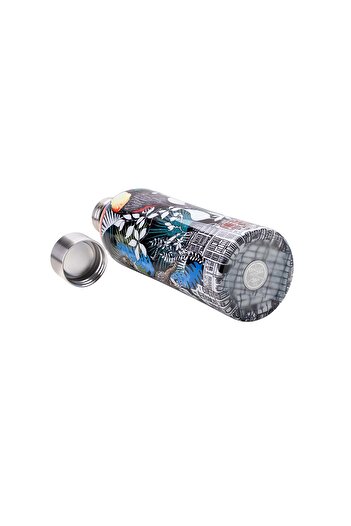 BUGATTI La Ville Patterned Twin Stainless Steel Thermos - 800Ml
