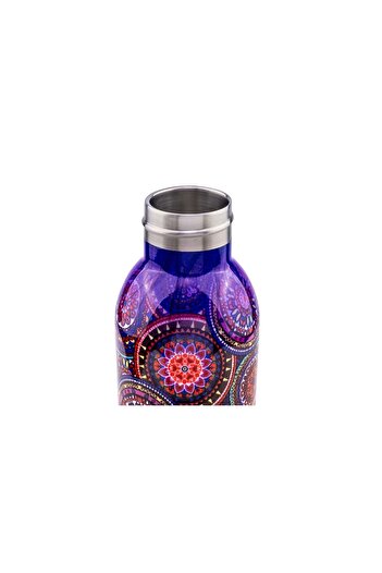BUGATTI Twin Paslanmaz Çelik Mandala Desenli Termos 500Ml