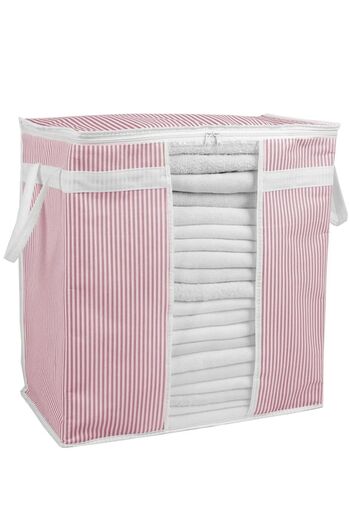 HAYATINIZI KOLAYLAŞTIRIN Clothes Quilt Pillow Storage Bag with Window