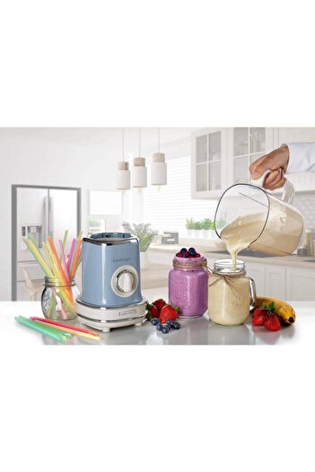 ARIETE Vintage 568 Buz Kırıcılı Smothie Blender Mavi