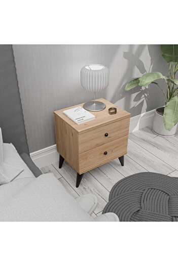 Mezza 3722 MONA 2 ÇEKMECELİ KOMODİN SEPET