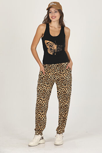 Jenny Daphne Lady Jenny Daphne - Comfortable Wear T-Shirt and Baggy Suit