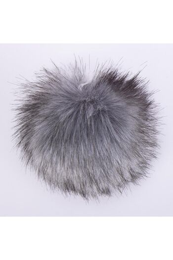 Yarnart Γούνινα πομπόν - Pompom Grey-53