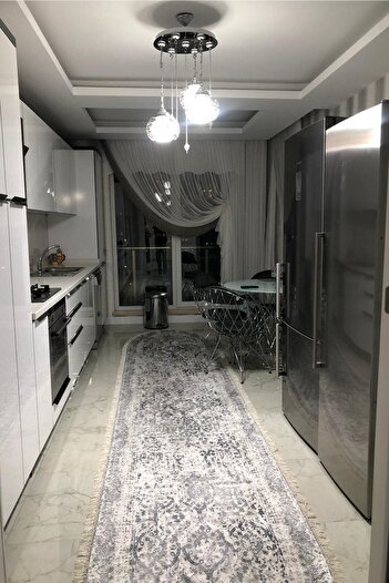 VOPTEKS Modern Dijital Baskı Yıkanabilir Kaymaz Taban Dekoratif Salon Halısı Mutfak Halısı Yolluk