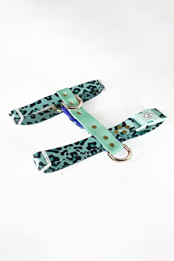 TheTailor The Tailor Blue Leo Pla Lock Anti-Escape Dog Chest Collar