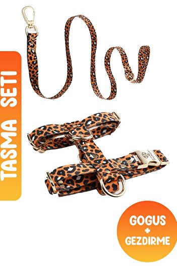 TheTailor Anti-Escape Leash Leo Leash Set Chest Leash and Travel Leash