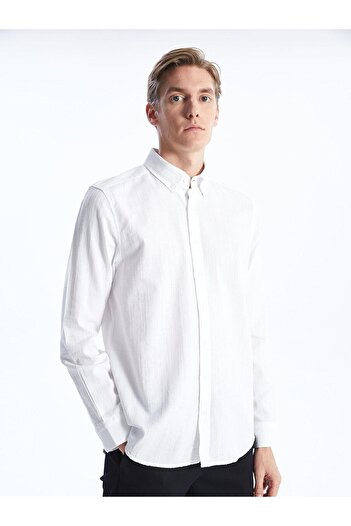 LC Waikiki Чоловічий гольф Сорочка Regular Fit з довгим рукавом