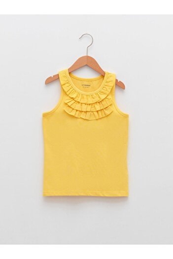 LC Waikiki LCW Kids Crew Neck Basic Girl's Tank Top