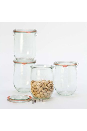 Weck 1062 Ml Tulip Set (4 Pieces) Wcktop