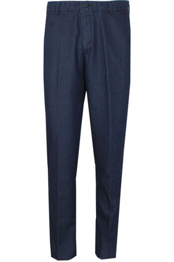 Varetta Men's Navy Blue Slim Summer Tensel Jeans