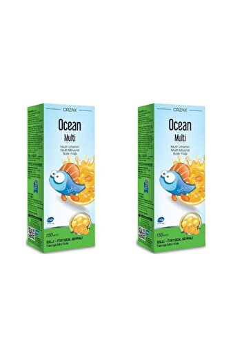 Ocean OceanMultiBooster Syrup - 150 Ml, 2 Pieces