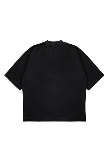 SELF CONTROL Rolling Stones Design - Oversize Black T-Shirt