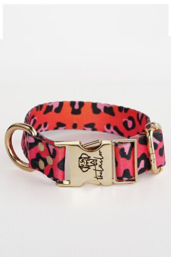 TheTailor Pink Leo Collar Size Xs-l