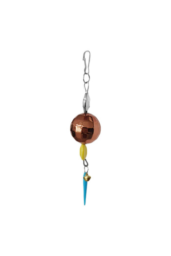 Markapet 3-14 cm Disco Ball Bird Toy with Bells