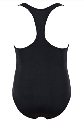 Kom Girl's Black Sports Swimsuit