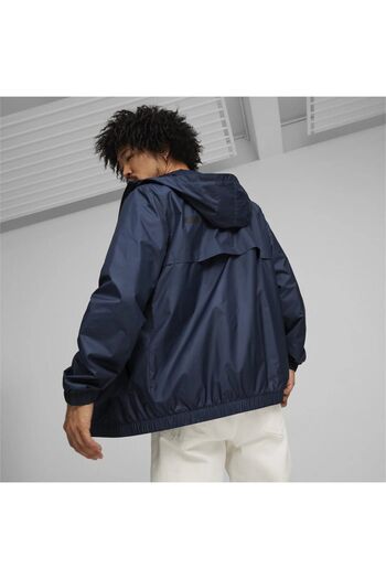 Puma ESS Navy Blue Men's Windbreaker - Solid Windbreaker