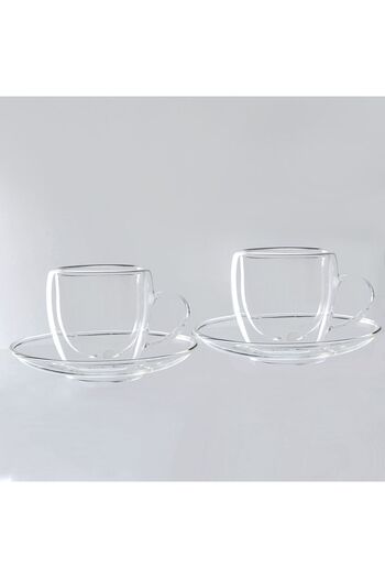Jumbo Glory Double Walled 2-Piece Cup Set