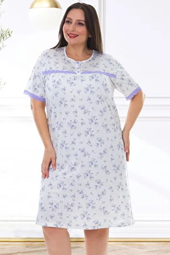 Bella Linda Women's Nightgown - Plus Size