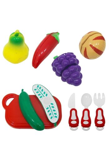 Birlik Oyuncak Urt007-2a/b Yemek Dünyası Fruit Cutting Set