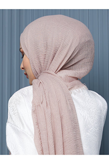Golden Rose Burümcük Patterned Shawl