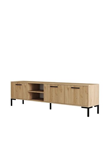 Mezza 1596 AURORA 180 CM (METAL AYAKLI) TV ÜNİTESİ SEPET