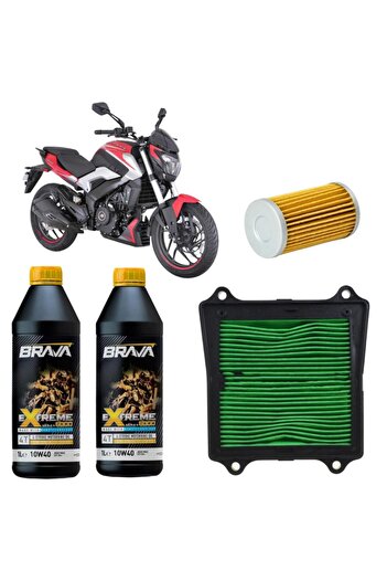 DELTAFORCE Bajaj Dominar 250 Brava Bakım Seti Extreme 6000