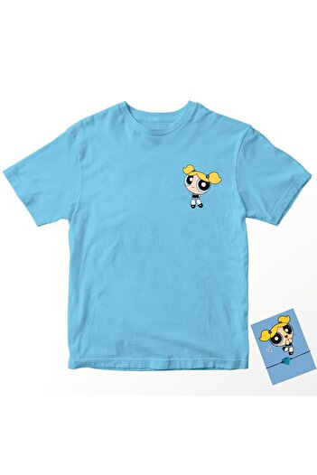 Vordevia Powerpuff Girls Bubbles - Friend Combination T-Shirt Best Friends (ΜΕ ΔΩΡΟ ΒΡΑΧΙΟΛΙ)