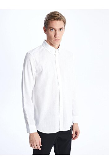 LC Waikiki Чоловічий гольф Сорочка Regular Fit з довгим рукавом