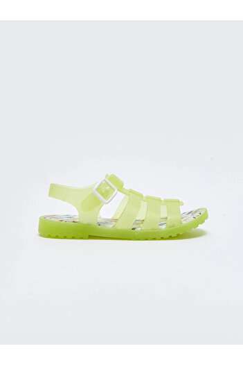 LC Waikiki Lcw Steps Transparent Banded Buckle Detailed Boys Sandals