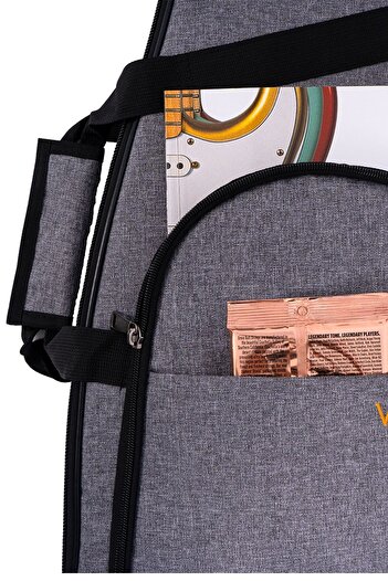 Wagon 03 Serisi Elektro Gitar Çantası - Gri