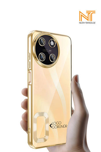 Nezih Case Realme 11 4G Silicone Luxury Cover with Colorful Transparent Camera Protection at Corners