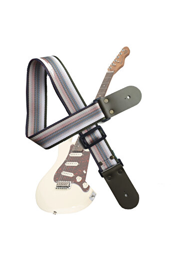 MEDUSA AFFORDABLE MODEL GERÇEK DERİ UÇLU GİTAR ASKISI GUİTAR STRAP