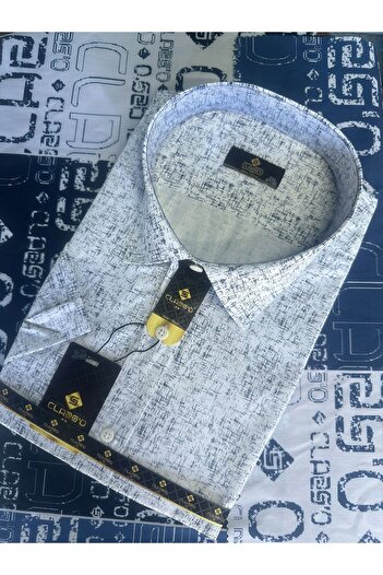 CLASSO Battal Size Short Sleeve Shirt