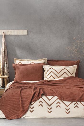 Ecocotton Sara Terra Double 100% Organic Cotton Pique/Bed Cover Set 220*240 cm