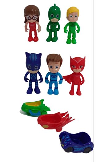 PJMASKS Girls Boys Fun Toys Pjmaskeliler Catboyconnorowletteamayagekko Greg Characters and